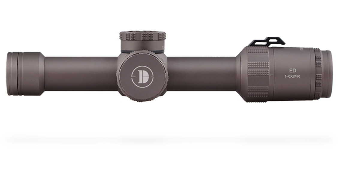 Discovery Optics ED 1-6X24 1R Rifle Scope Red Dot BDC FFP Reticule.