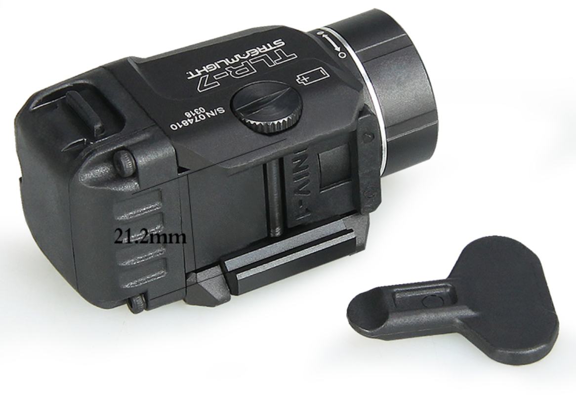 Optronics TLR-7 Tactical Flash Light for Pistols & Rifles.