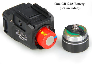 Optronics TLR-8 Tactical Flash Light + Red Laser Fits 20mm Pica-Tinny Rails. for Pistols & Rifles.