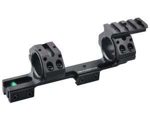 Scope Mount, 30mm or 25mm Scope Rings, fits 11mm sight rails, Anti Cant Bubble.