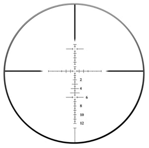 Discovery Optics VT-Z 6-24X50 FFP Rifle Scope Range Finder Type Reticule.