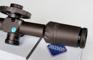 Discovery Optics ED 3-15X50 FFP SFAI CT IR-MIL Rifle Scope, with Big Side Wheel.