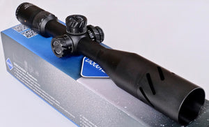 Discovery Optics 5-25X50 HD Rifle Scope Range Finder illuminated Reticule.