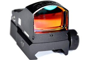 Red Dot Auto Light Sensing Sight for Pistols & Rifles, fits Weaver/Picatinny Sight Rails.